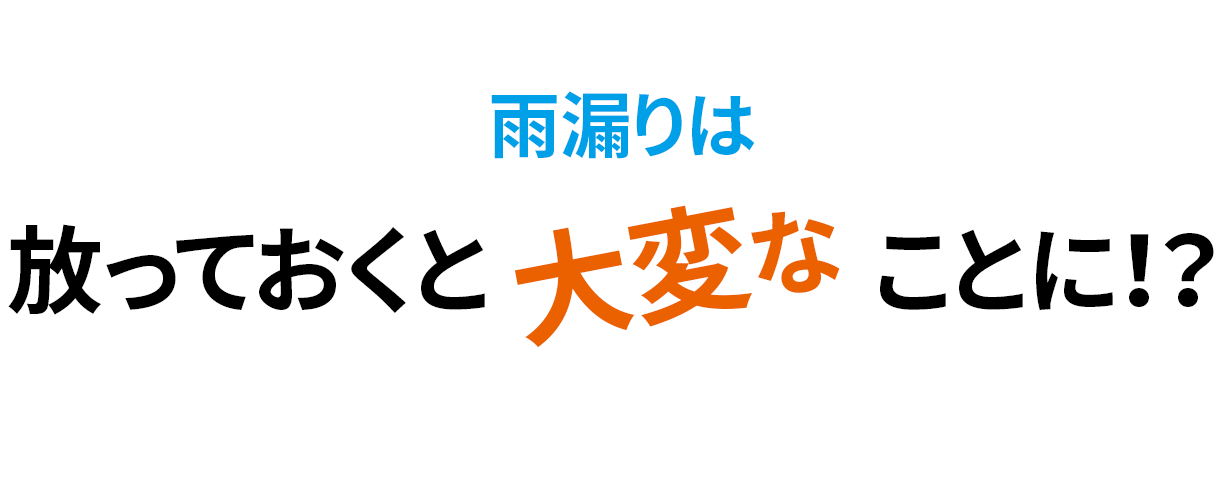 加茂郡東白川村の雨漏りは放っておくと大変なことに！？